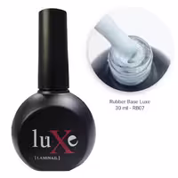 رابر بیس ناخن luxe لوکسی رنگ شیری شاین دار 30 میل RB07
