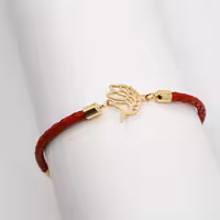 دستبند بافت طرح پرنده