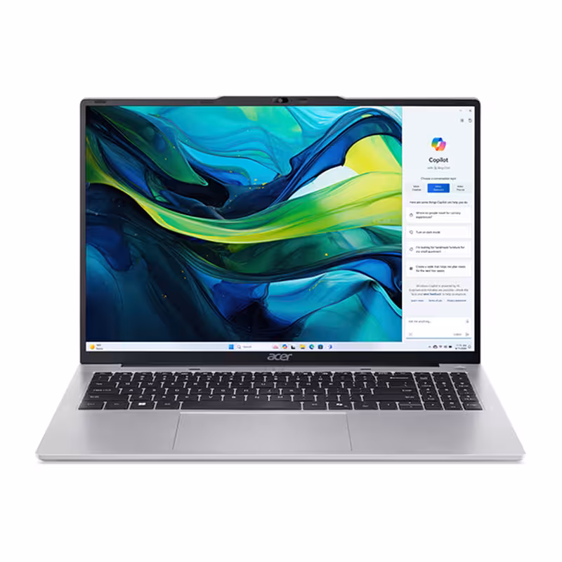 لپ تاپ 16 اینچی ایسر مدل Acer Aspire Lite AL16 i5-1334U 16GB 512GB SSD