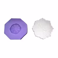 قالب سیلیکونی کاسه نیلوفر قطر 9.5 ارتفاع 3سانت