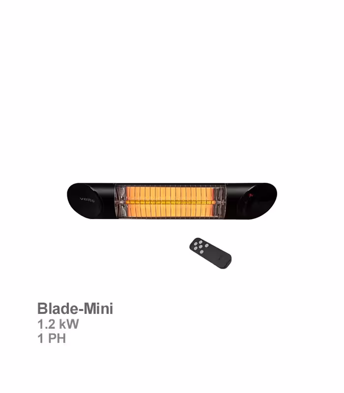 بخاری برقی دیواری ویتو مدل بلید مینی (Blade Mini)