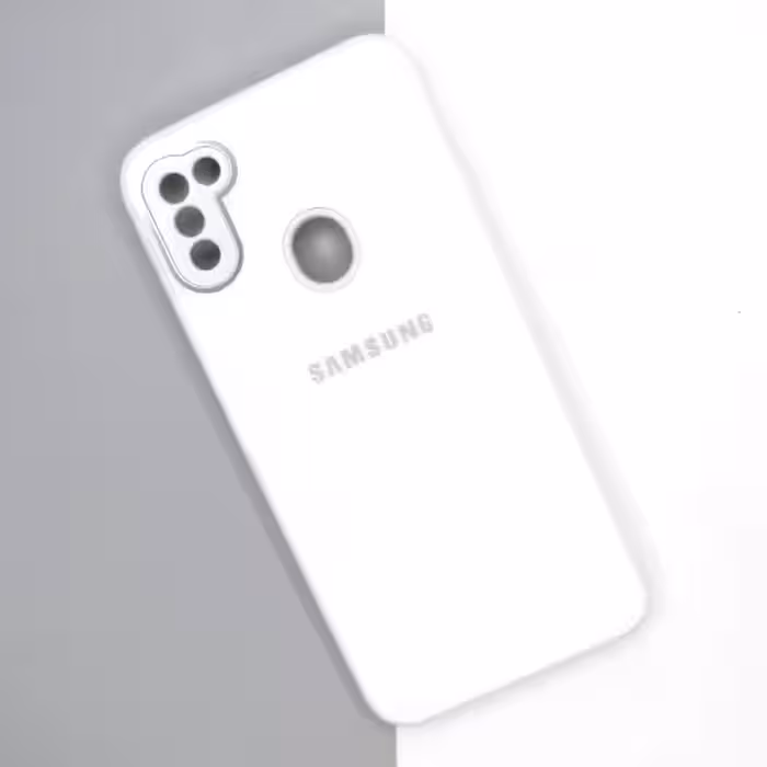 قاب سامسونگ A11 پشت گلس محافظ لنز دار
