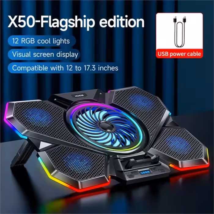 پایه خنک کننده گیمینگ لپ تاپ مدل X50 Flagship Edition