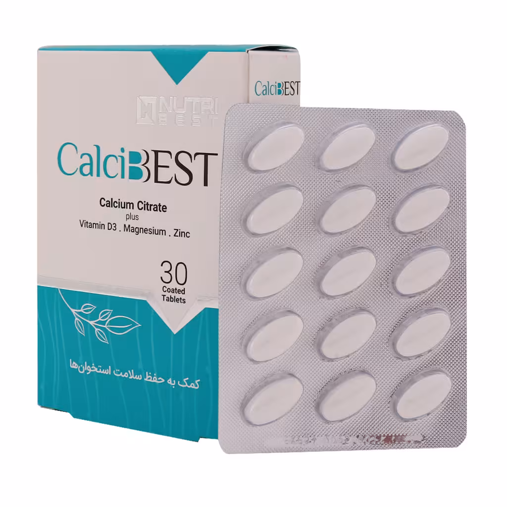 قرص کلسی بست نوتری بست Nutri Best Calcibest Coated 30 Tablets