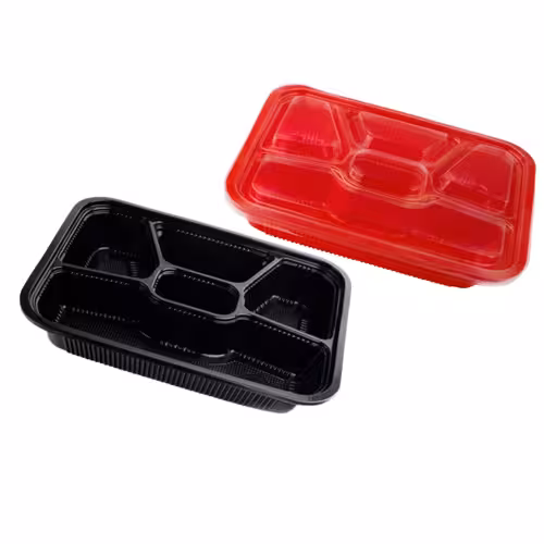 ظرف چهارخانه 501 مهرپارسا با درب (100 عدد)