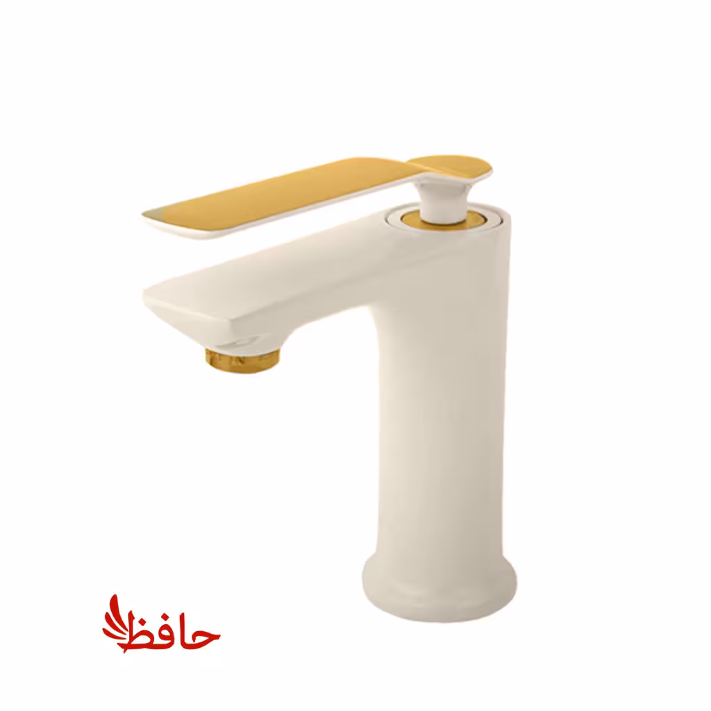 شیر روشویی راسان مدل آوات شیری طلایی