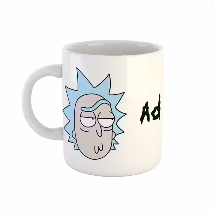 خرید ماگ-لیوان  اسم عادل  rick and morty کد 838