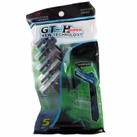خود تراش لمسر مدل GT-H بسته 5عددی ژیلت دو لبه