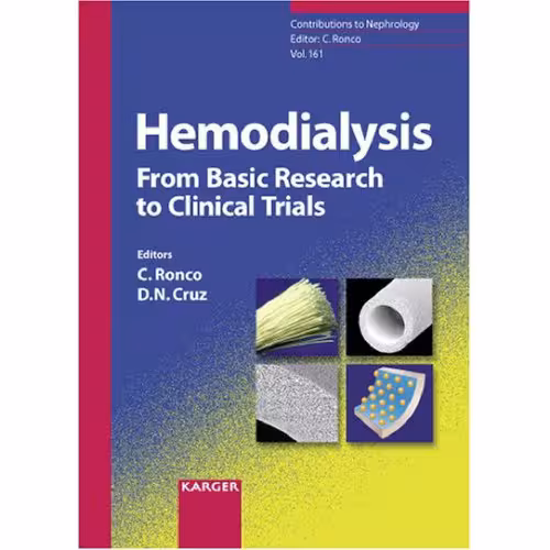 خرید و دانلود نسخه کامل کتاب Hemodialysis - From Basic Research to Clinical Trials