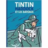 کتاب داستان فرانسوی تن تن هادوک و قایق ها TINTIN HADDOCK ET LES BATEAUX 2021