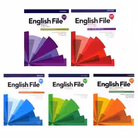 مجموعه پنج جلدی انگلیش فایل ویرایش چهارم English File Fourth Edition