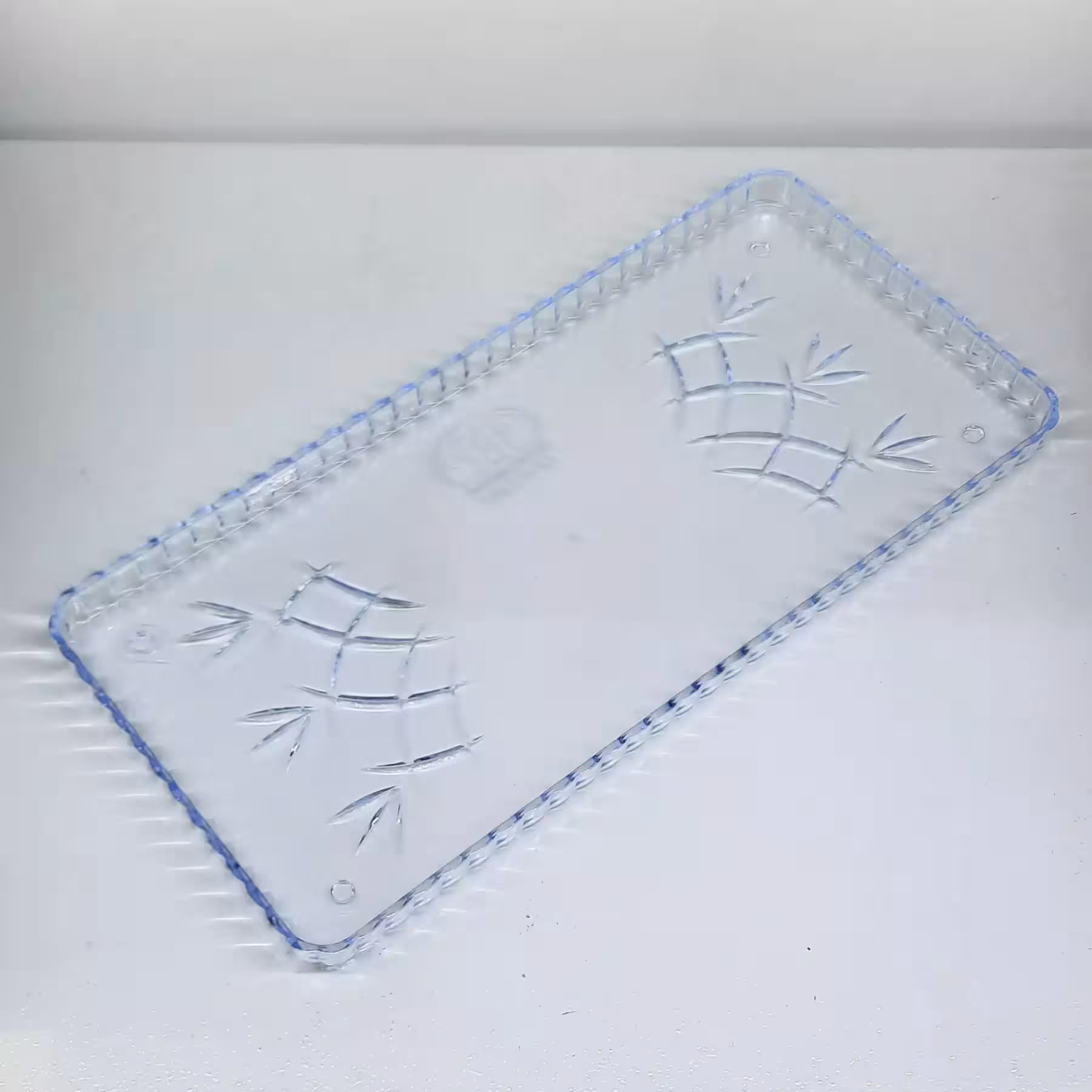 سینی رولت گلپر کریستالی سایز 12در16 سانت