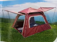 چادر مسافرتی و کوهنوردی 8 نفره اتوماتیک چتری سایه بان دار دوپوش