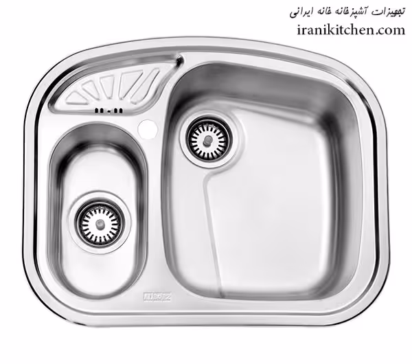 سینک استیل البرز مدل 605 توکار