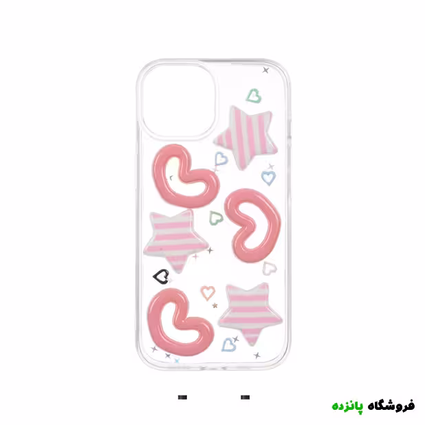 قاب Love Star رزینی شفاف مدل iPhone 15
