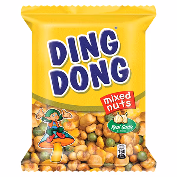 اسنک میکس آجیل هندی دینگ دانگ سیر حجم 100 گرم