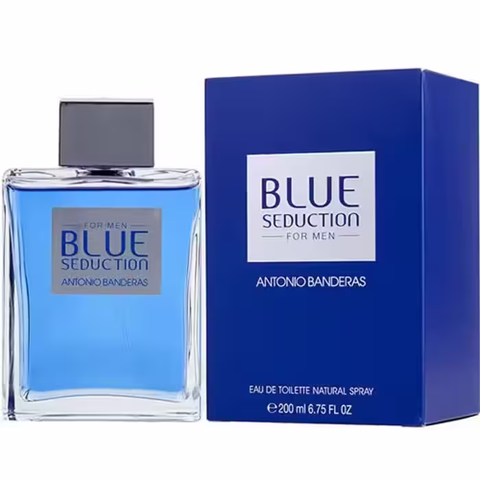 عطر و ادکلن مردانه آنتونیو باندراس بلو سداکشن ادوتویلت ANTONIO BANDERAS BLUE SEDUCTION EDT FOR MEN
