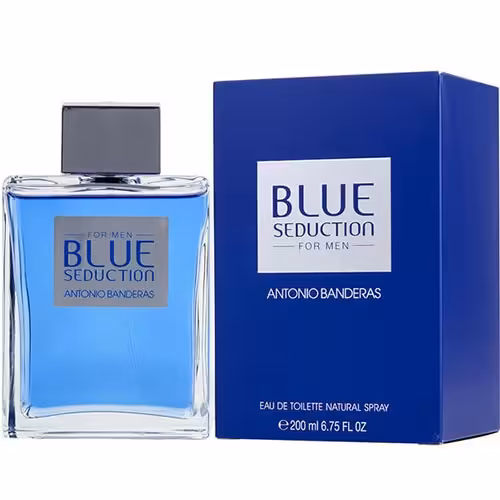 عطر و ادکلن مردانه آنتونیو باندراس بلو سداکشن ادوتویلت ANTONIO BANDERAS BLUE SEDUCTION EDT FOR MEN
