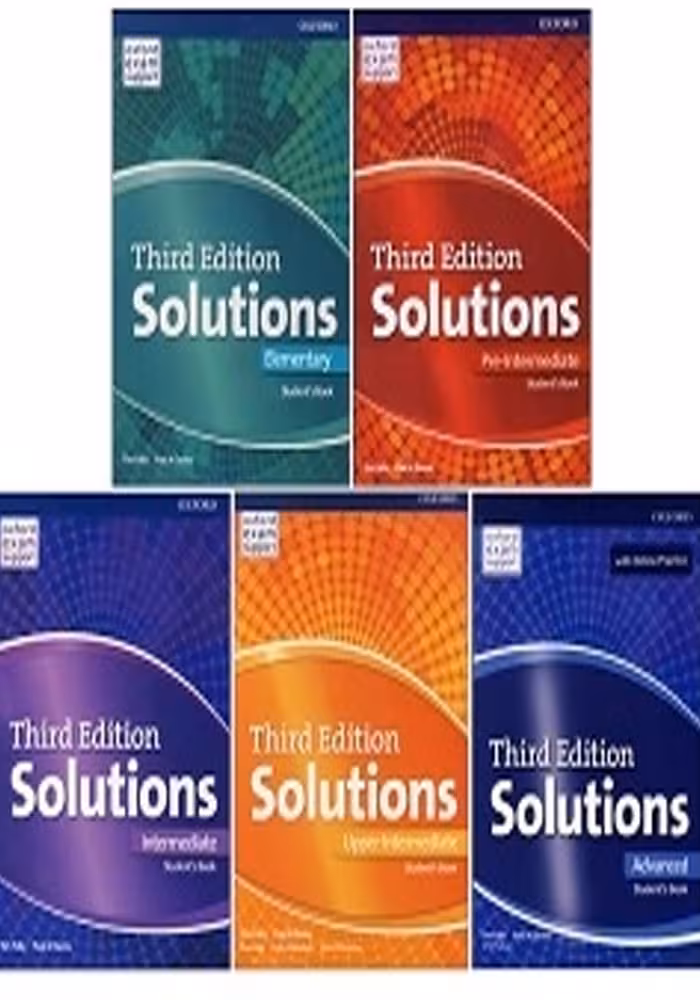 مجموعه 5 جلدی سولوشنز | کتاب انگلیسی Solutions