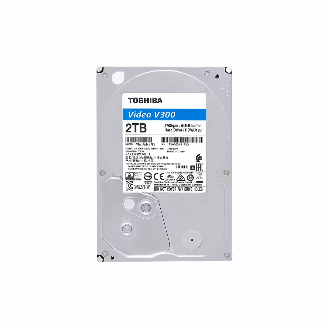 هارد اینترنال توشیبا Toshiba V300 ظرفیت 2 ترابایت