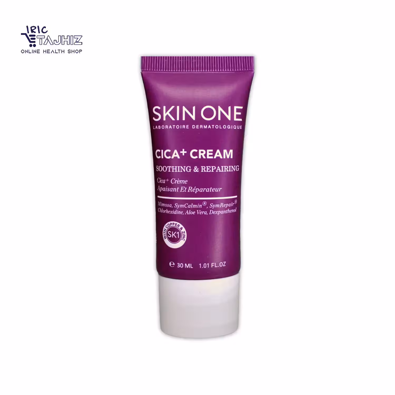 کرم ترمیم کننده سیکا پلاس اسکین وان SKIN ONE حجم 30 میلی لیتر