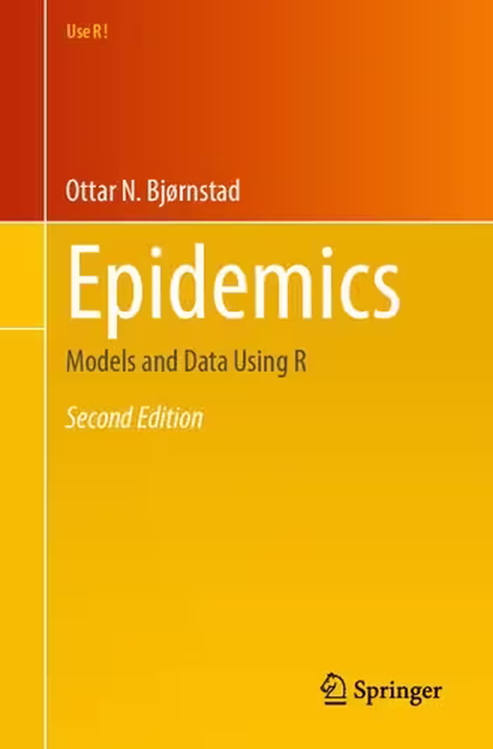 خرید و دانلود نسخه کامل کتاب Epidemics: Models and Data Using R