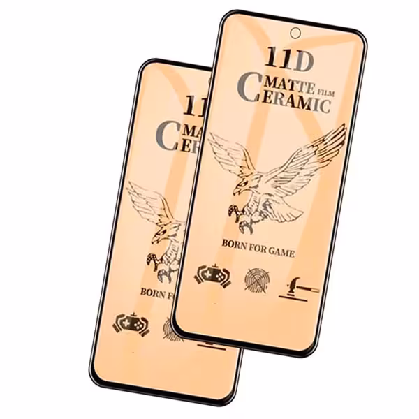 گلس سرامیکی مات 11D سامسونگ مدل A21S / A21