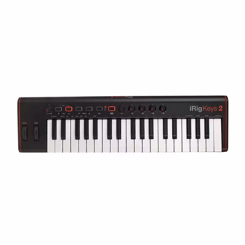 میدی کنترلر آی کی مولتی مدیا مدل iRig Keys 2IK Multimedia iRig Keys 2 Midi Controller