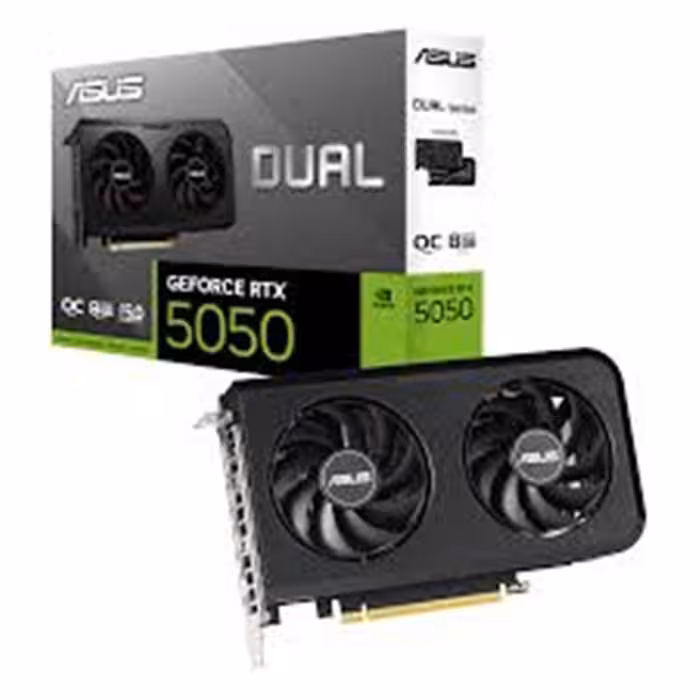 کارت گرافیک ایسوس کارت گرافیک ایسوس Dual GeForce RTX™ 5050 8GB GDDR6 OC