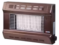 بخاری گازی تابشی آبسال دودکش‌دار مدل 465 | ایمن، کم‌مصرف و دیواری