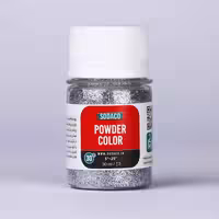 پودر زری 30میل سوداکو نقره ای کد07395