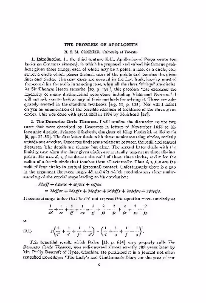 خرید و دانلود نسخه کامل کتاب The Problem Of Apollonius