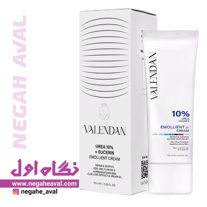 کرم مرطوب کننده اوره 10% و اوسرین ولندان