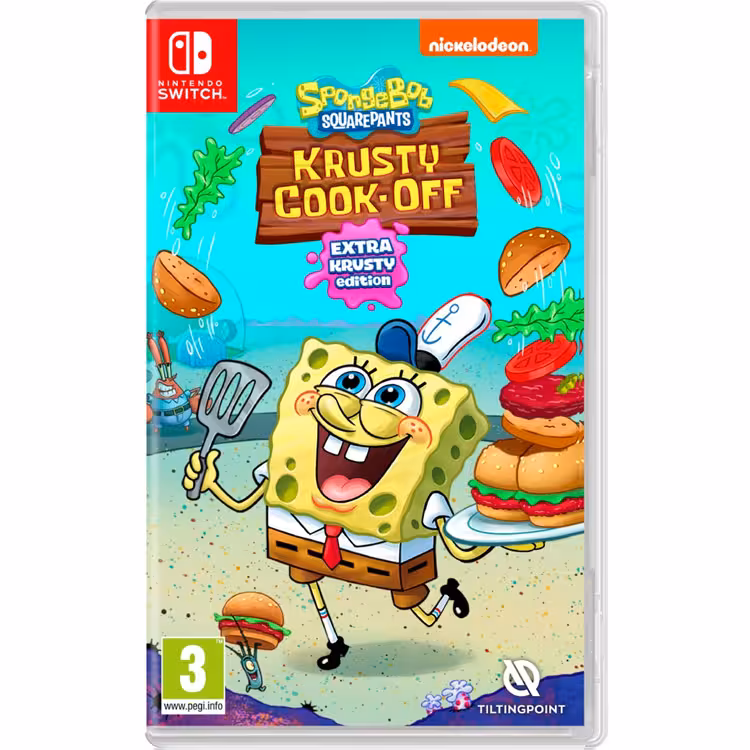 خرید بازی spongebob krusty cook off نسخه Extra Krusty برای نینتندو سوییچ