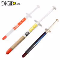 خمیر سیلیکون خنک کننده CPU (سفید و خاکستری و طلایی)