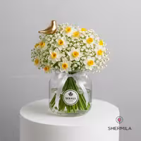 باکس گل شیشه ای تیدا