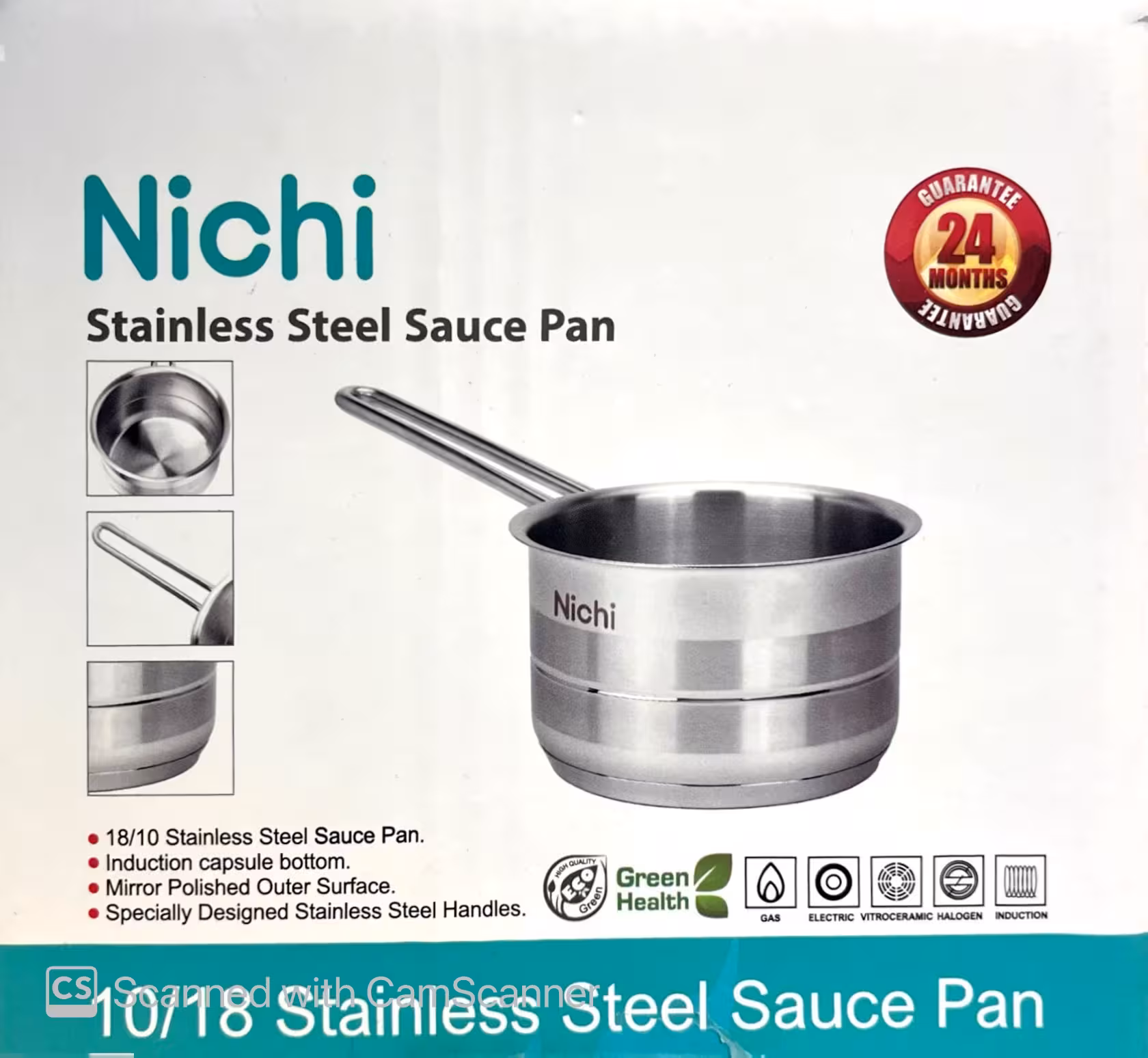 شیر جوش تک استیل سایز 14 نیچی Nichi