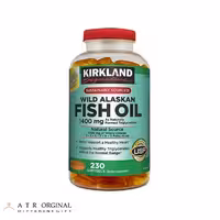کپسول روغن ماهی آلاسکای وحشی کرکلند