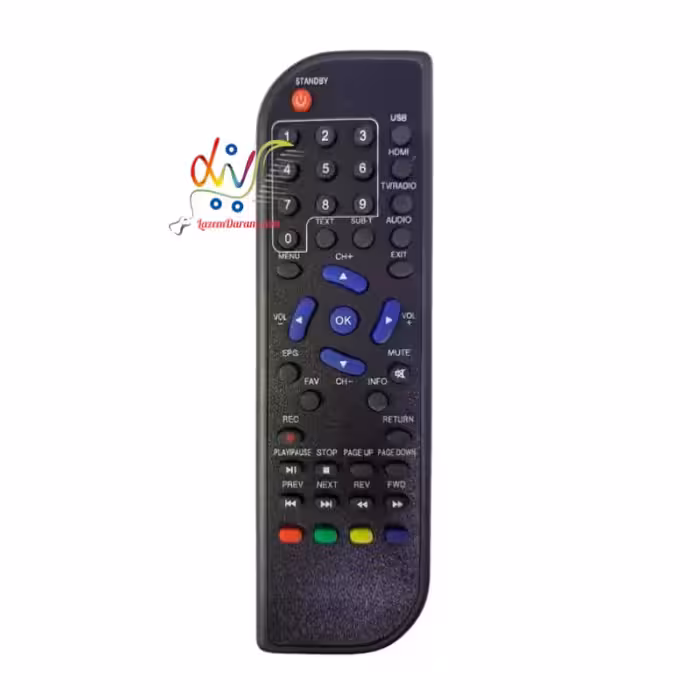 کنترل گیرنده دیجیتال کنکورد