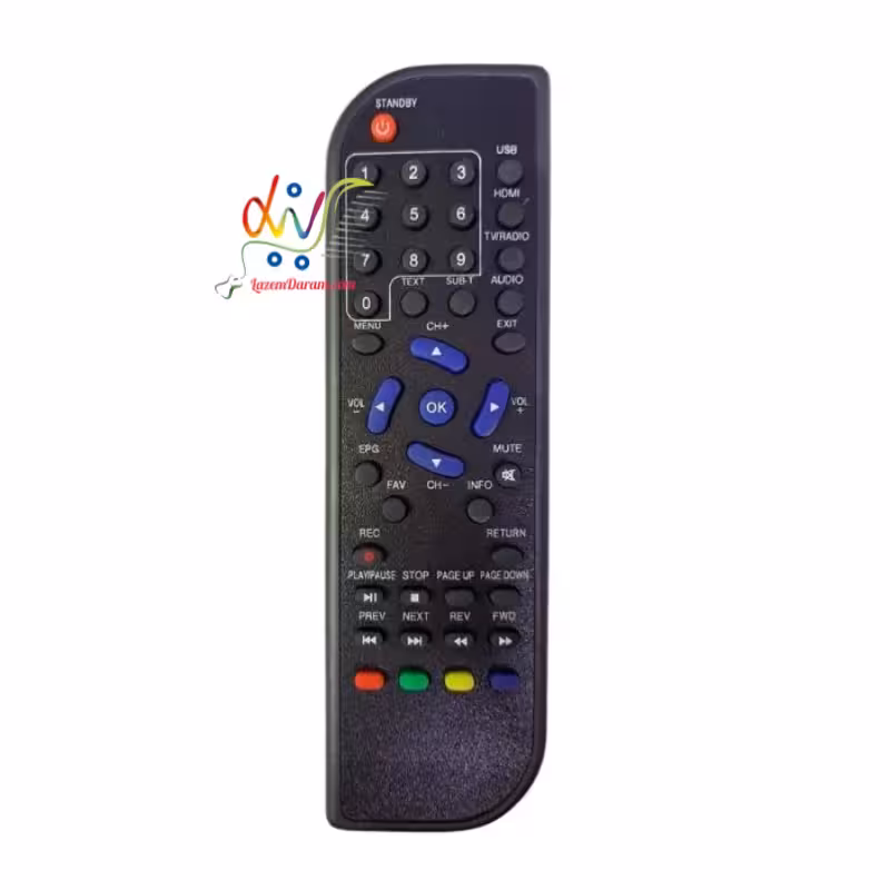 کنترل گیرنده دیجیتال کنکورد