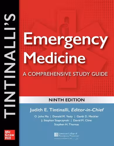 خرید و دانلود نسخه کامل کتاب Tintinalli's Emergency Medicine - A Comprehensive Study Guide