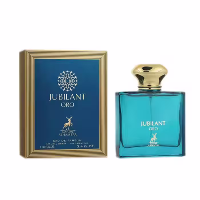 ادکلن الحمبرا ورسنسیا اورو (جوبیلنت اورو Jubilant Oro) مردانه حجم 100 میلی لیتر