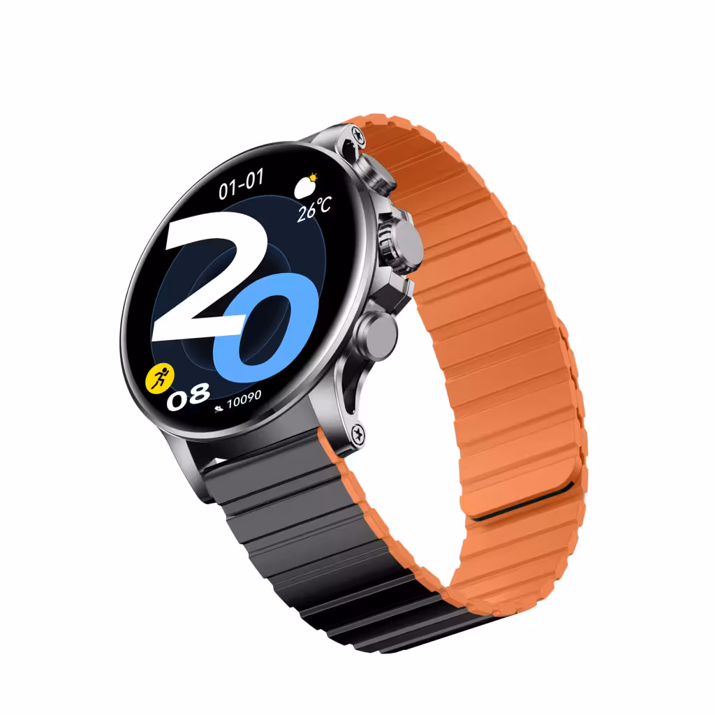 ساعت هوشمند ام 2 مکس ال تی دی گلوریمی مدل Glorimi M2 Max LTD   بند اضافه سیلیکونی و گلس