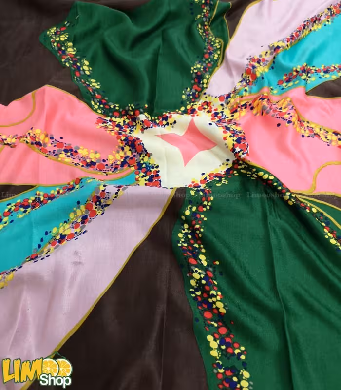 شال قهوه ای 658