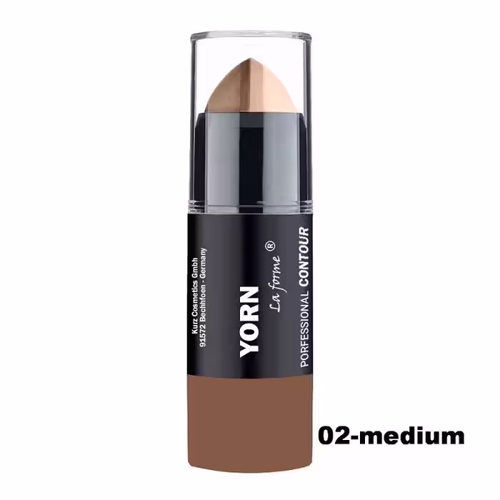 کانتورینگ و هایلایتر یورن مدل MEDIUM 02 YORN