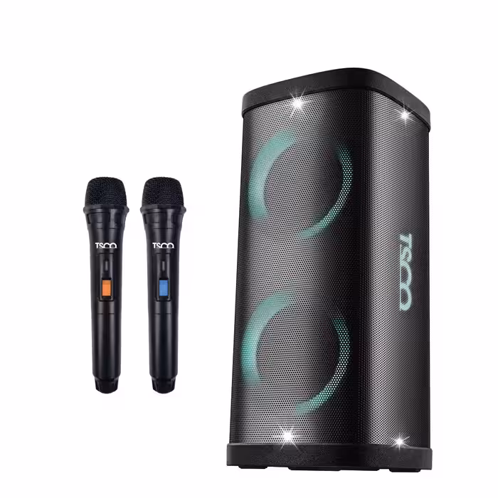 اسپیکر پرتابل تسکو TSCO مدل TS 1918 (40 وات RMS، دو ووفر 6.5 اینچ، VHF)