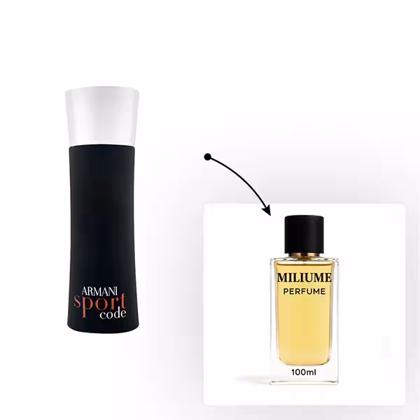 اسانس عطر Giorgio Armani Code Sport برند Givaudan - کد 2221 - جورجیو آرمانی کد اسپرت 100ML - میلیوم پرفیوم