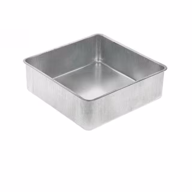 قالب کیک چهارگوش مربعی مدل موج 20 سانتی متری کد k9