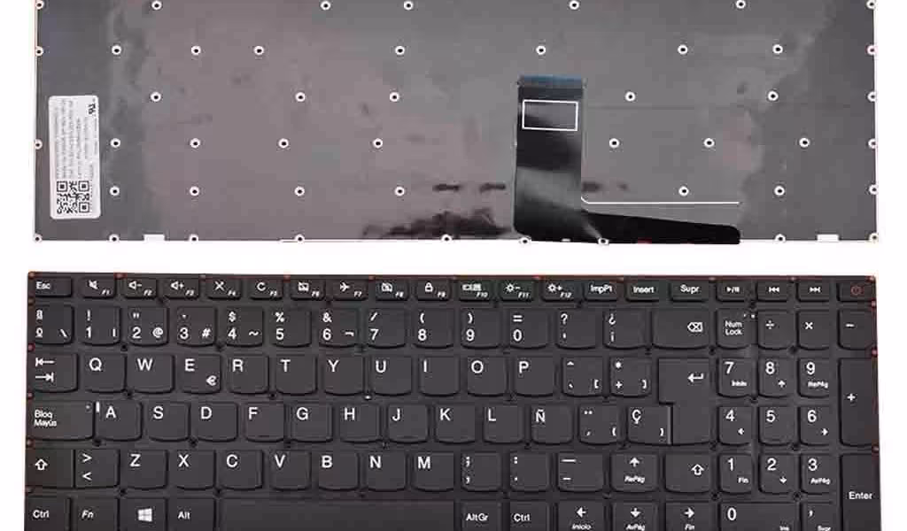 کیبورد لپ تاپ لنوو ( با دکمه پاور) LENOVO IDEAPAD 110
