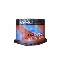 دی وی دی خام اپرو 16x بسته 50 عددی